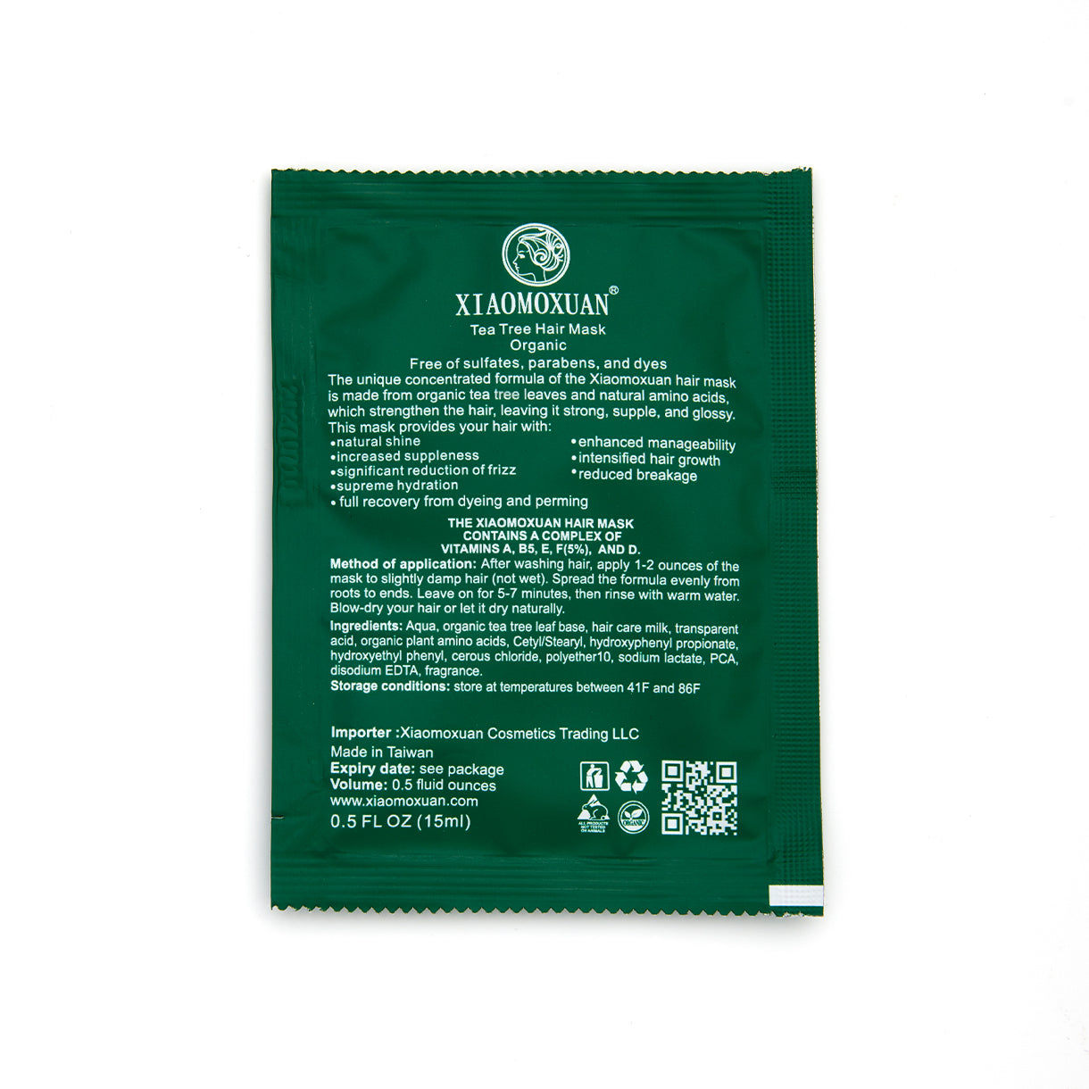 Xiaomoxuan  Tea Tree Hair Mask - Discovery Set