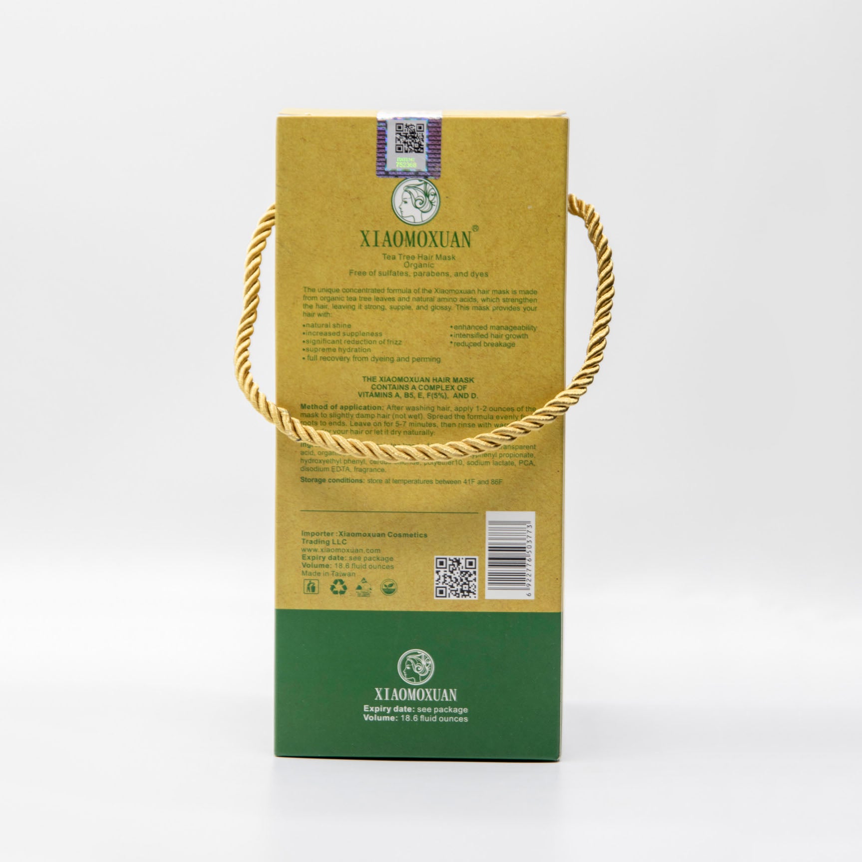 Xiaomoxuan Tea Tree Mask (Silky Smooth)