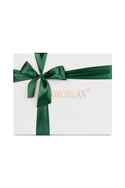 XIAOMOXUAN Luxury Gift Box — Green Satin Ribbon