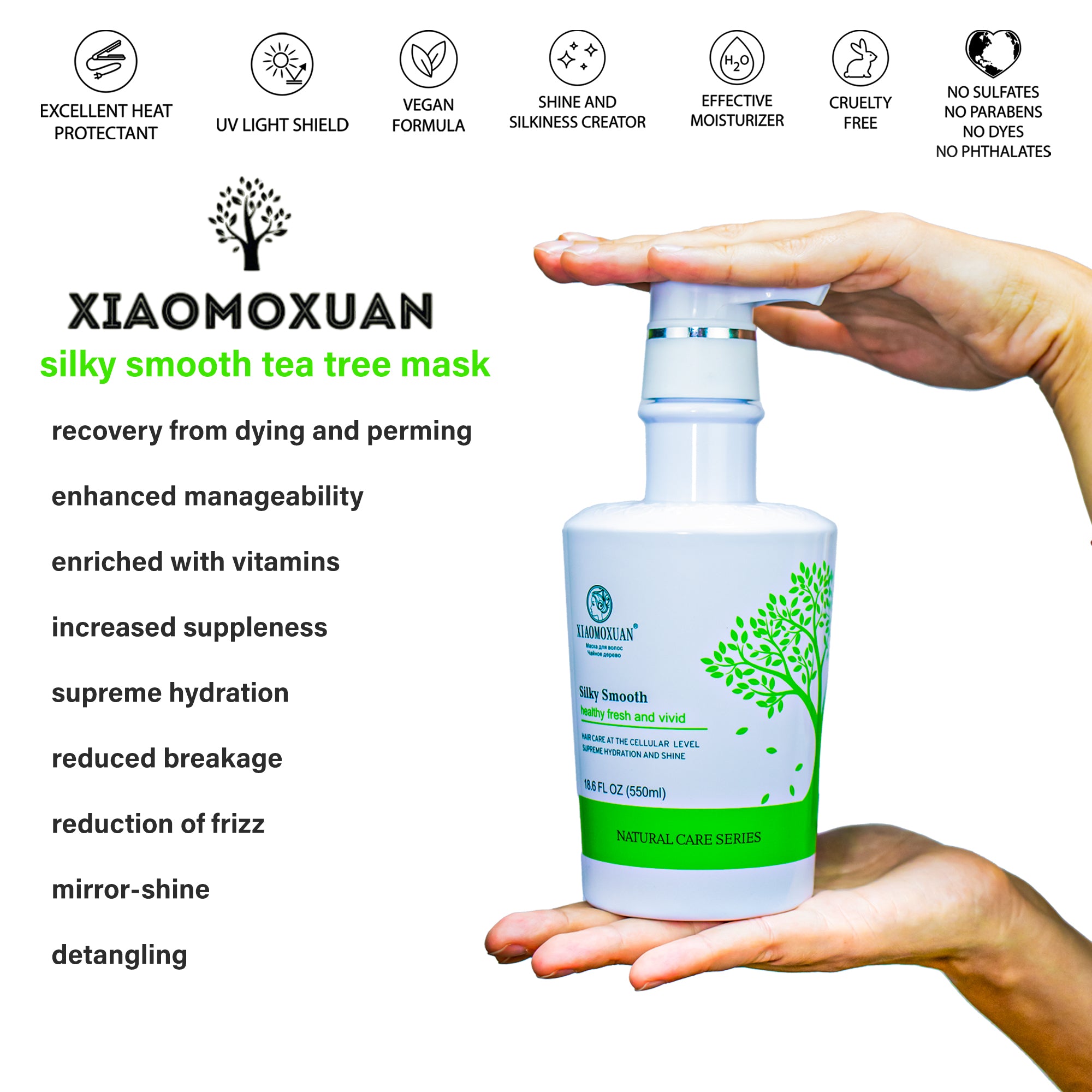 Xiaomoxuan Tea Tree Mask (Silky Smooth)