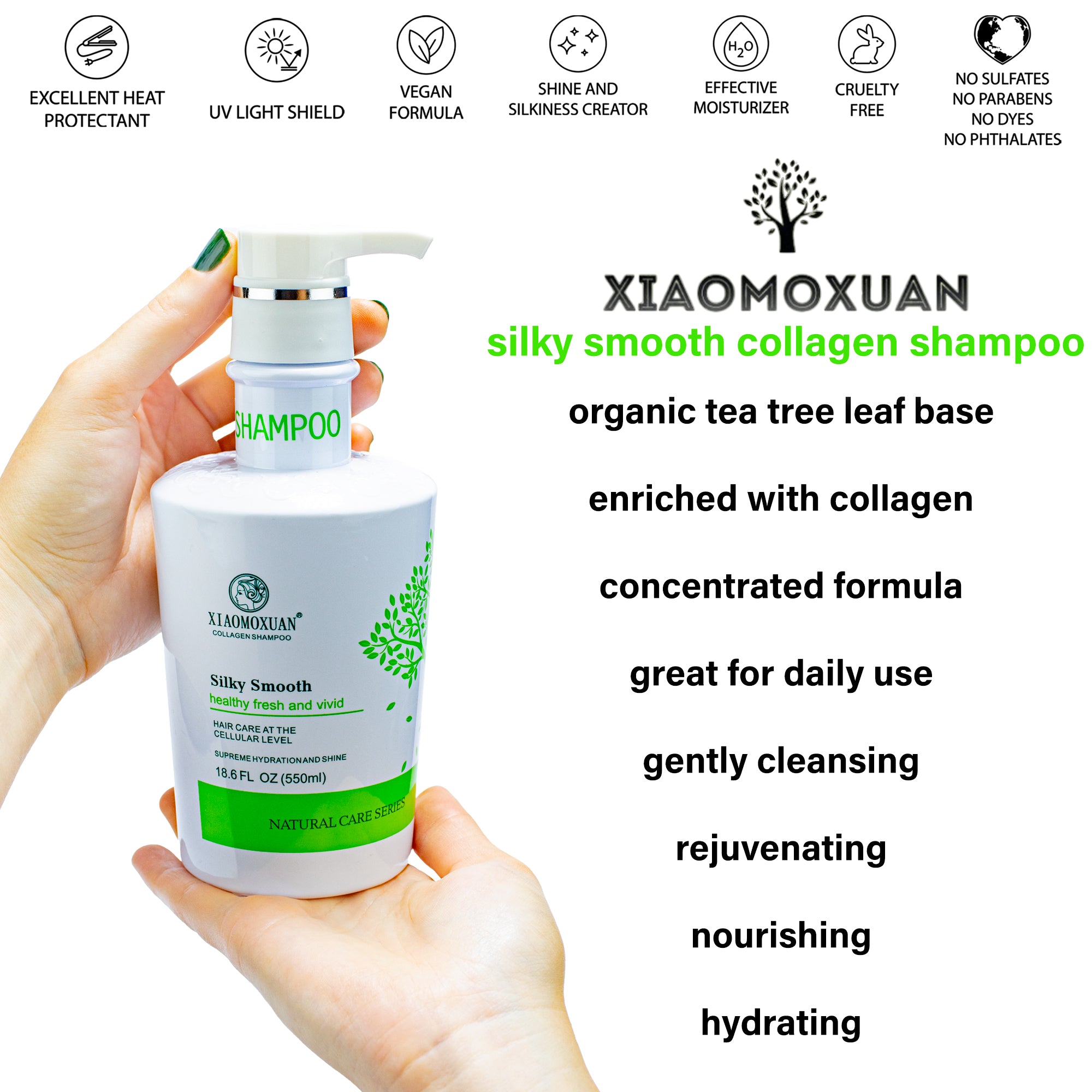 Xiaomoxuan Shampoo With Collagen 550ml